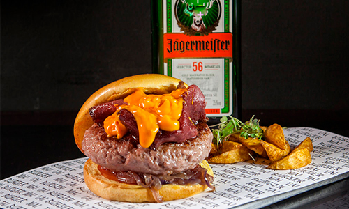 Deliciosa hamburguesa Texas BBQ